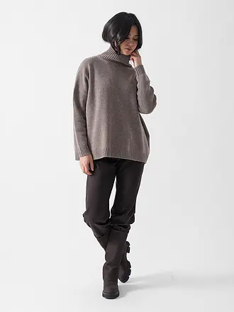 WEEKEND MAX MARA | Rollkragenpullover BORGIA | hellbraun